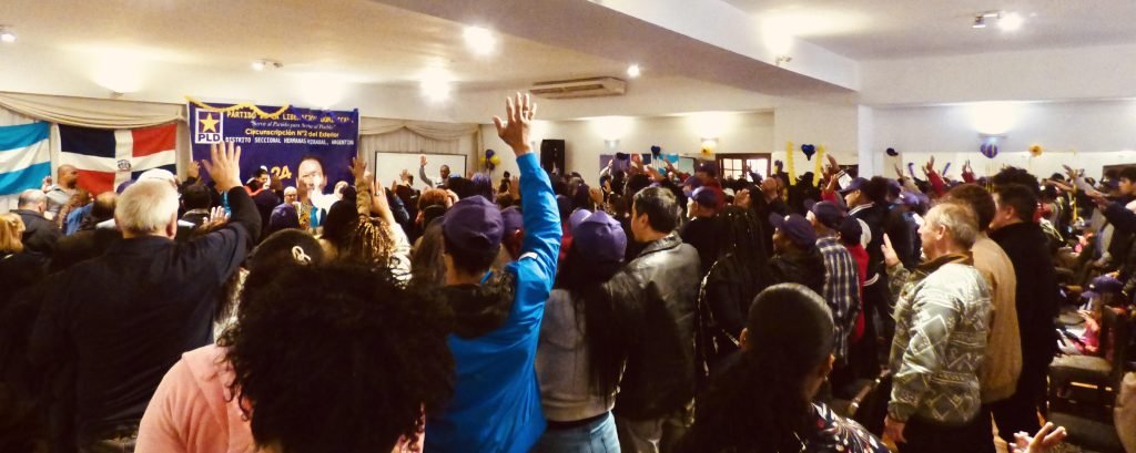 PLD juramenta seccional en Argentina