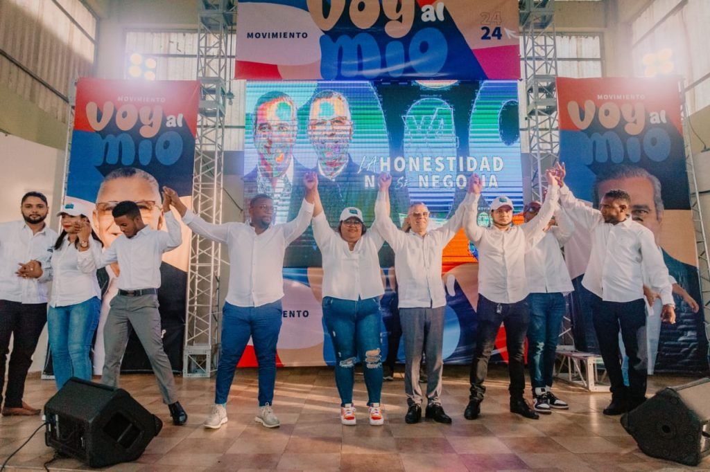 Lanzan movimiento “Voy al Mío” en apoyo a reelección de Luis Abinader y Manuel Jiménez