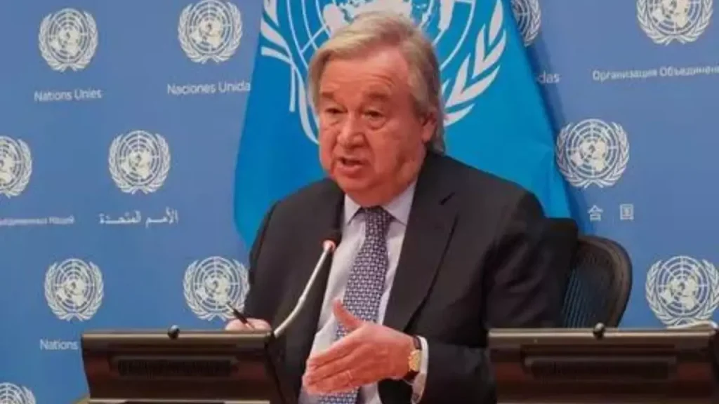 Guterres no ha tenido contacto con Henry en las últimas horas