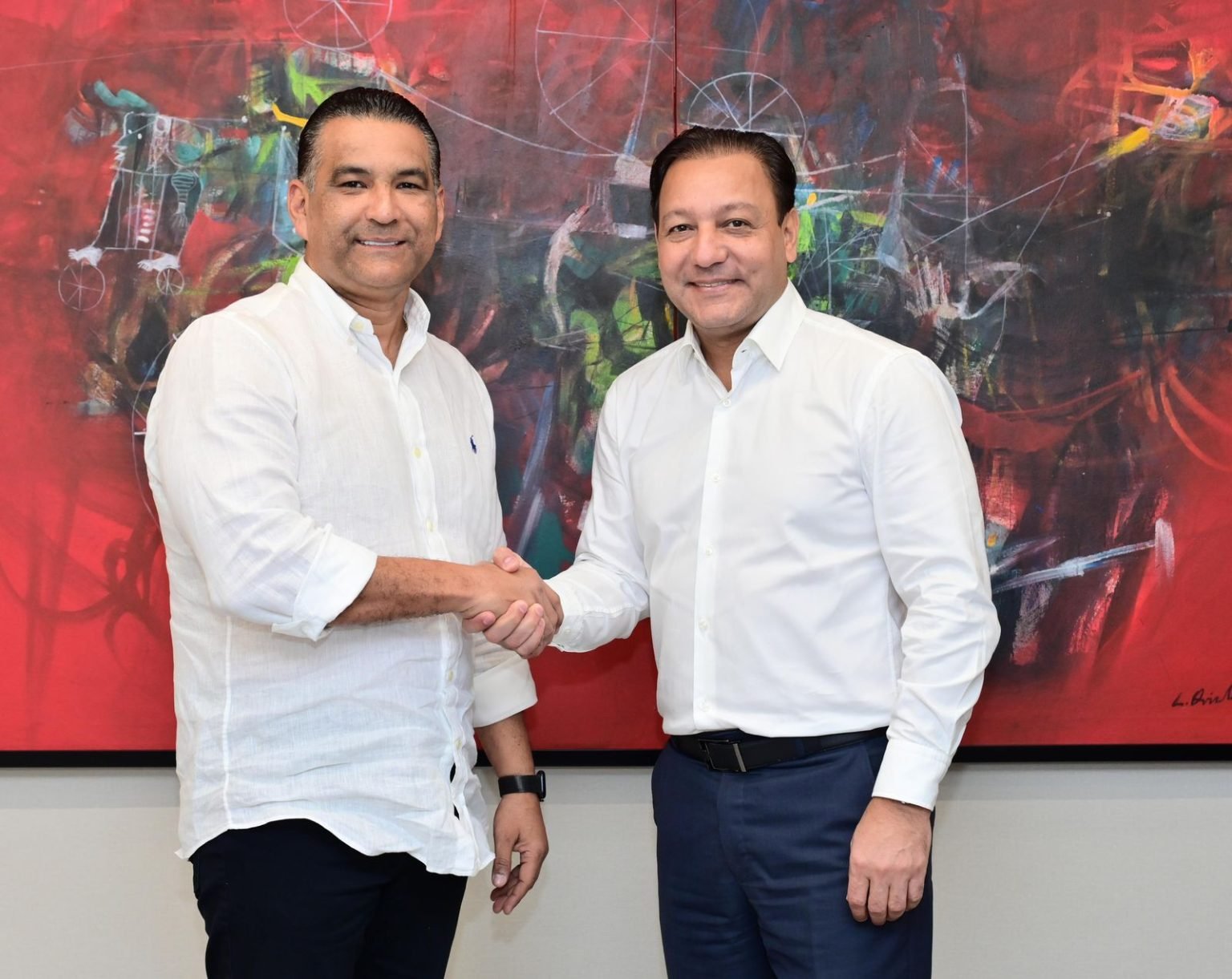 Candidato presidencial Abel Martínez, designa a Luis Alberto coordinador de campaña de la provincia Santo Domingo.