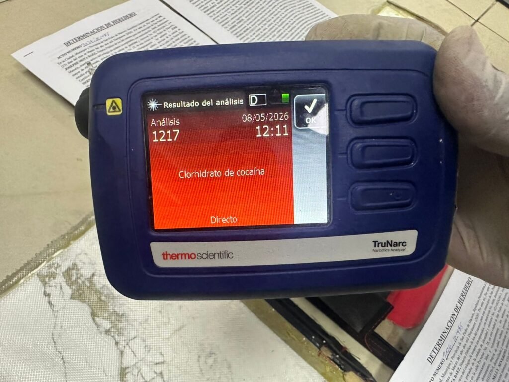 DNCD frustra envío a EE. UU. Y Ròterdam de láminas de Cocaína en carpetas