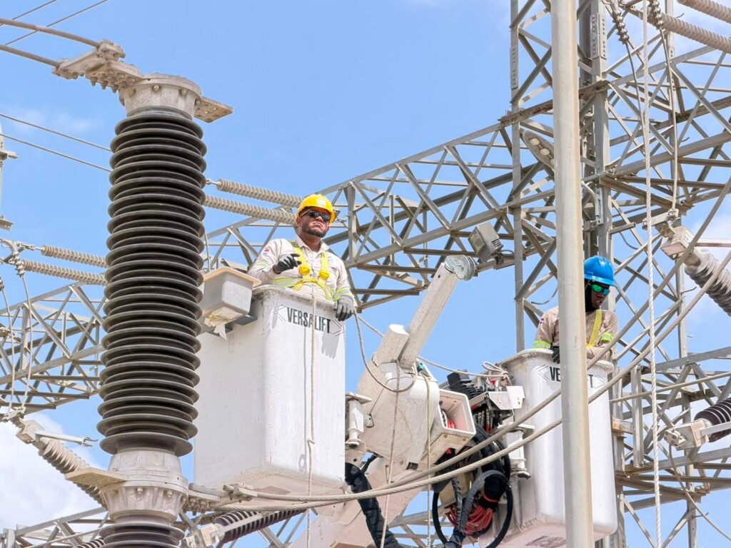 ETED intensifica trabajos para fortalecer el suministro eléctrico en La Caleta