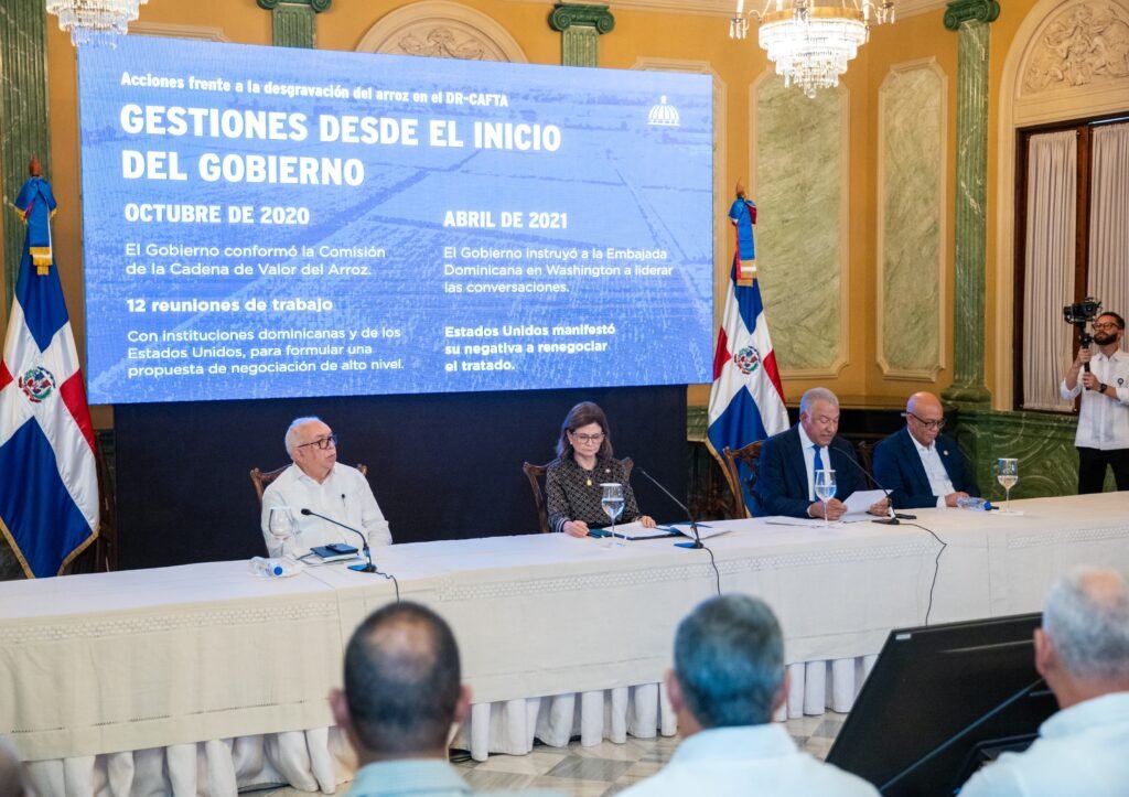 Gobierno de República Dominicana continuará defendiendo con firmeza la producción de arroz ante Estados Unidos; reforzará acciones de apoyo al sector